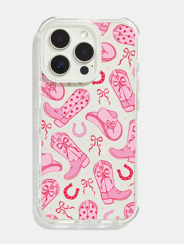 Coquette Cowgirl Shock i Phone Case, i Phone 16 Pro Max Case