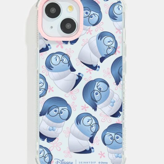 Disney Pixar Inside Out Sadness Shock i Phone Case, i Phone 14 Case