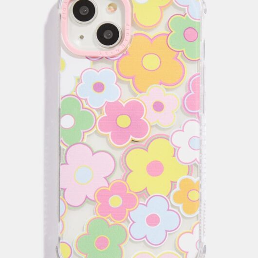 Flower Multicoloured Shock i Phone Case, i Phone 16 Pro Max Case