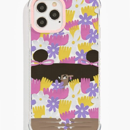 Naomi Anderson-Subryan x Skinnydip Spring Flowers Shock i Phone Case, i Phone 12 / 12 Pro Case