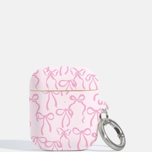 Pink Bows Air Pods Case, Air Pods Pro Case