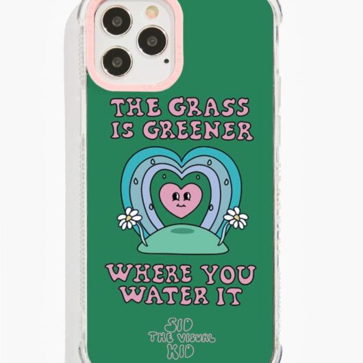 Sid the Visual Kid x Skinnydip Greener Grass Shock i Phone Case, i Phone 13 Pro Case